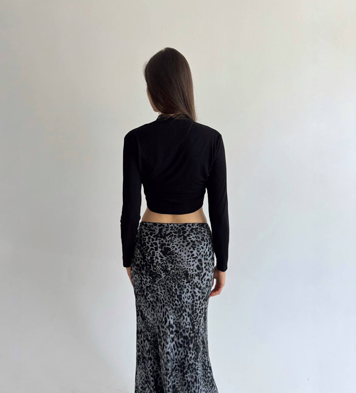 Vintage viscose wrap top