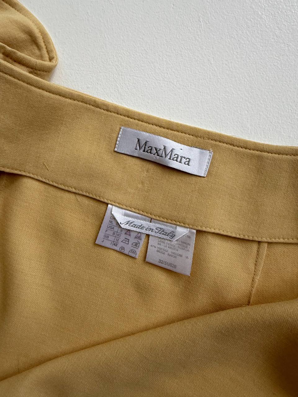 Max Mara wool and viscose skirt