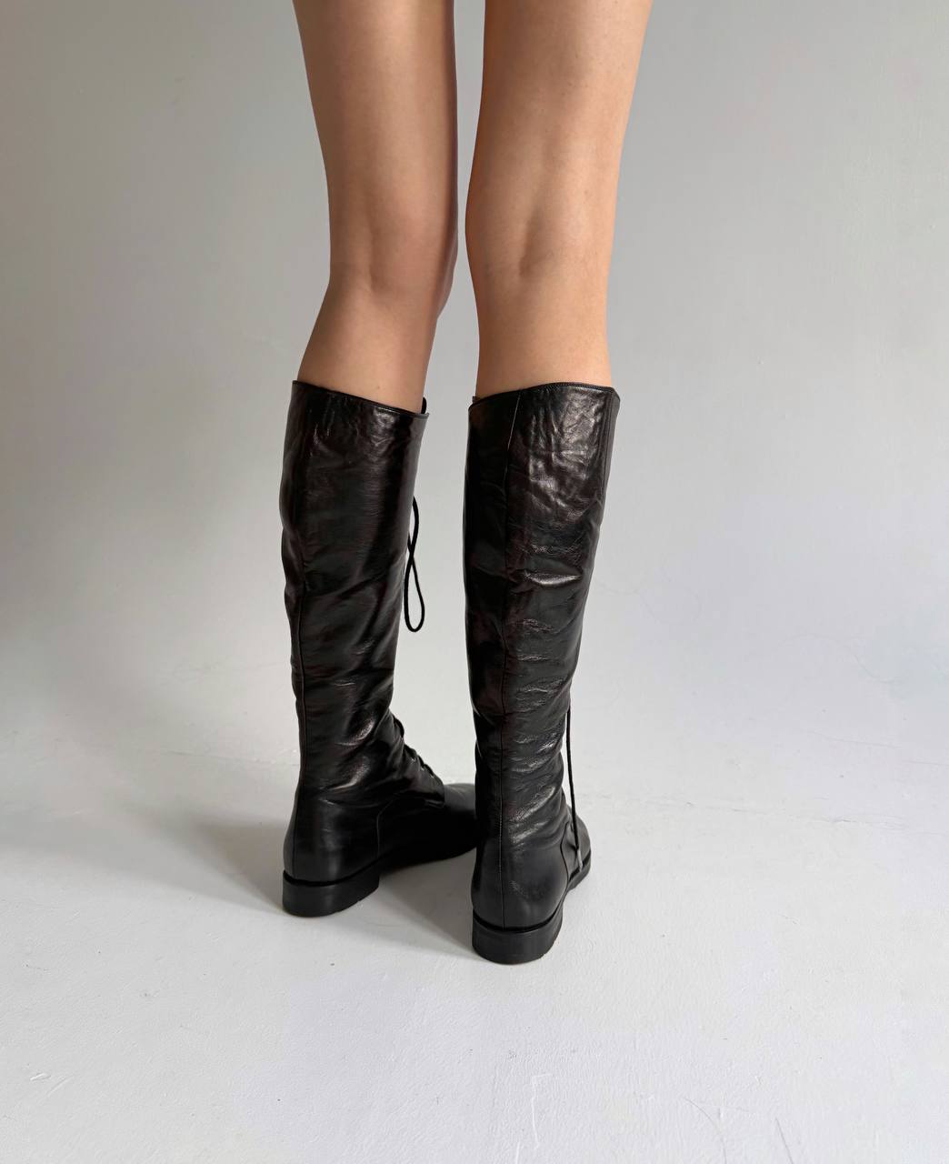 Vintage genuine leather boots