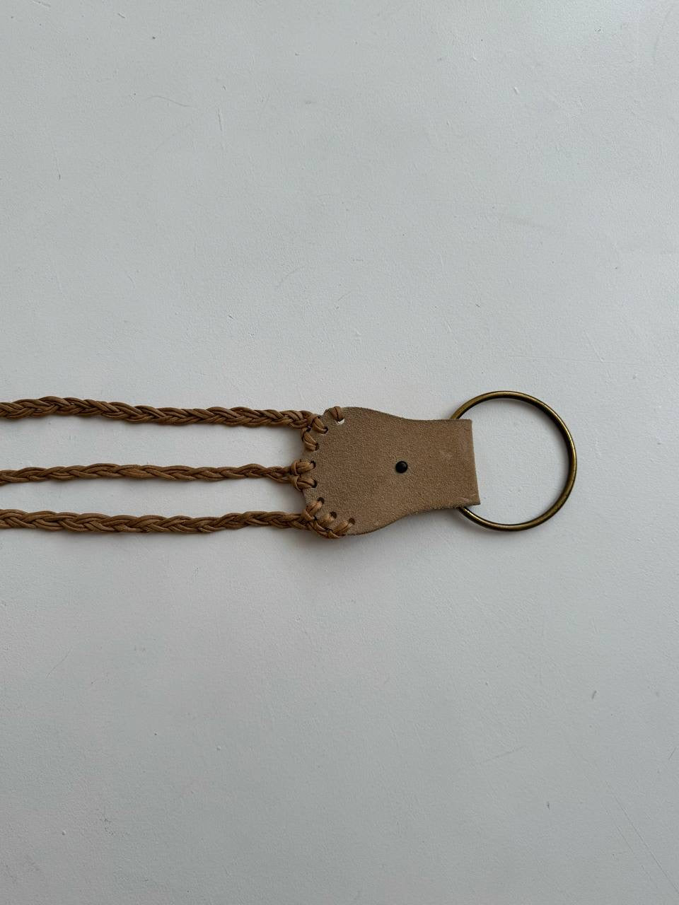 Vintage beige belt
