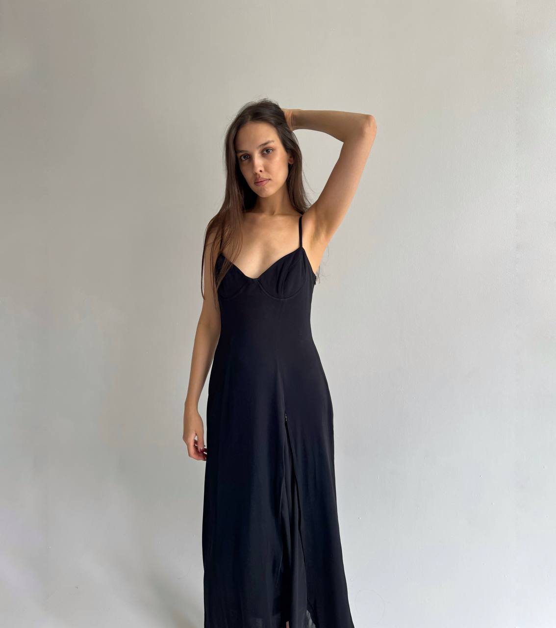 Vintage Mugler viscose dress