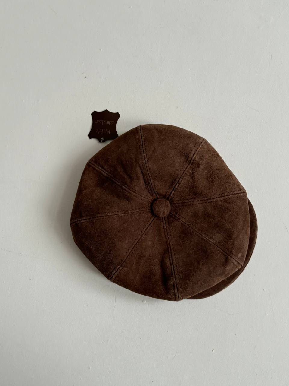 Vintage genuine leather hat