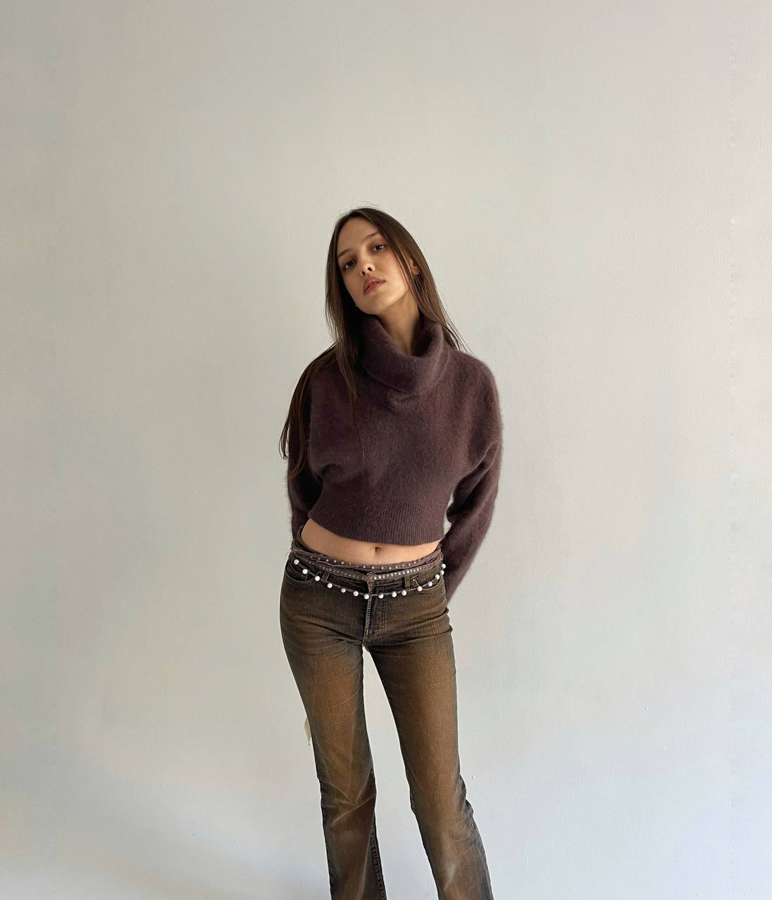 Vintage Plein Sud angora sweater