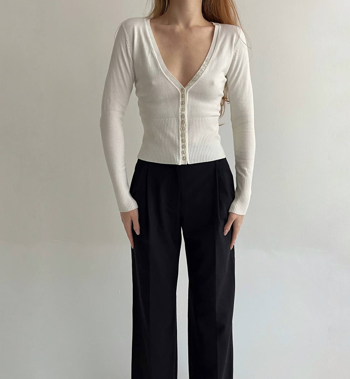 Vintage silk and cotton cardigan