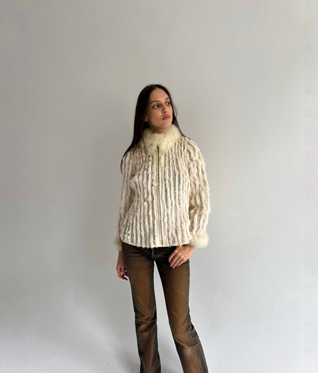Vintage real fur jacket