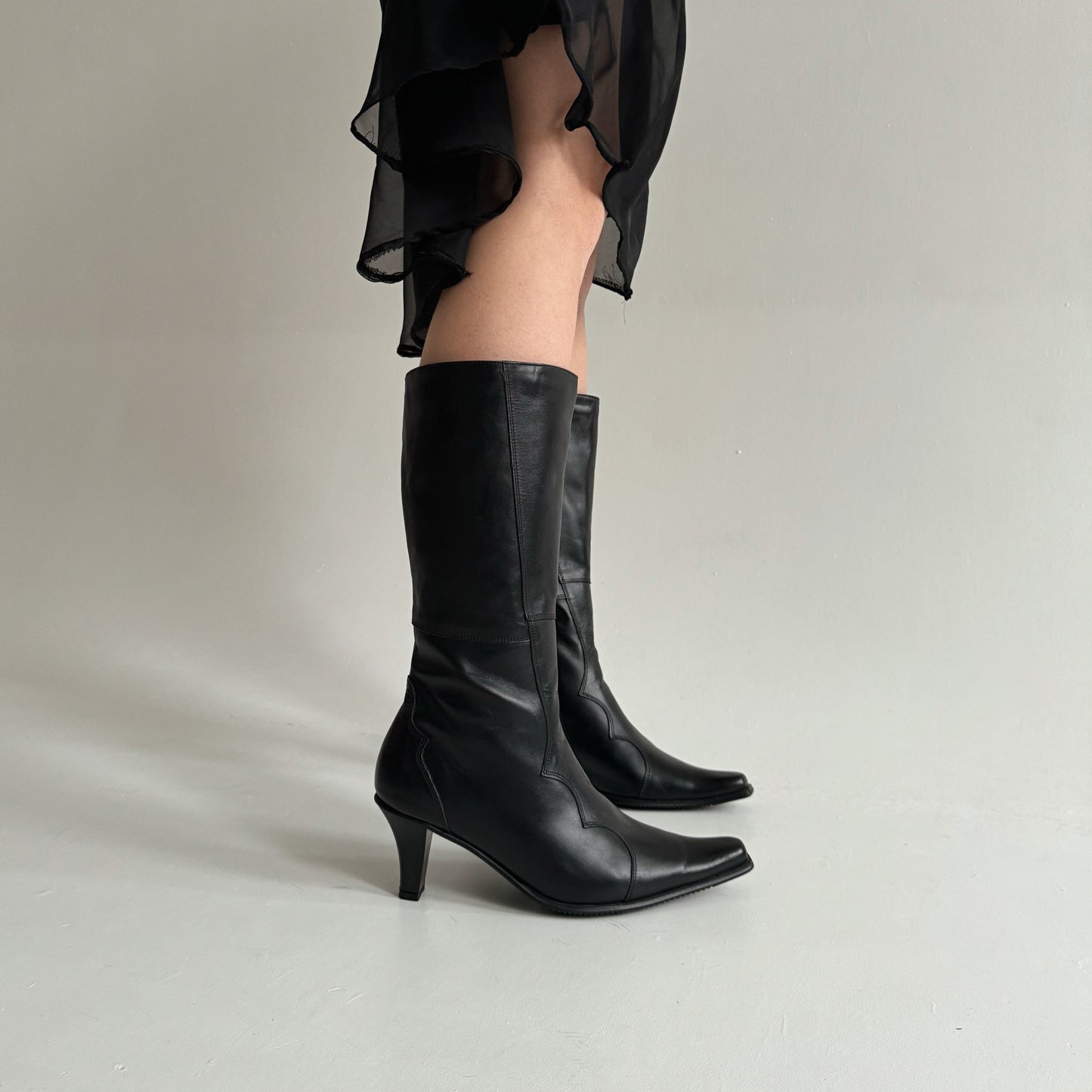 Vintage black boots