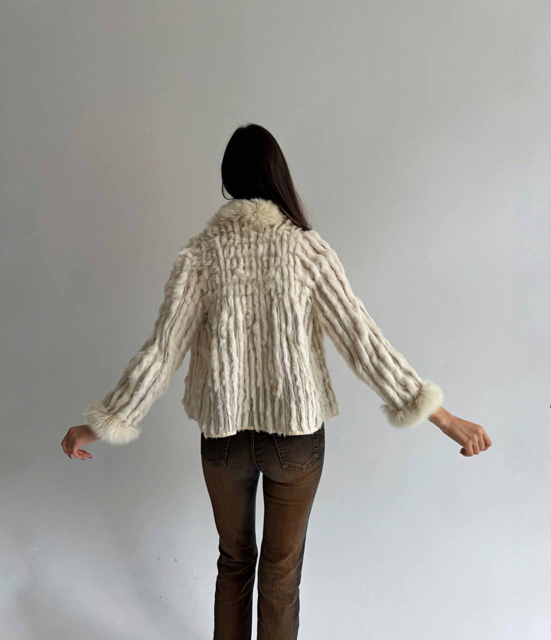 Vintage real fur jacket