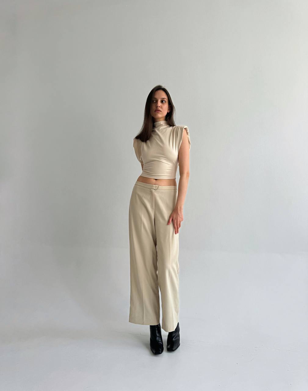 Vintage made in France beige pants
