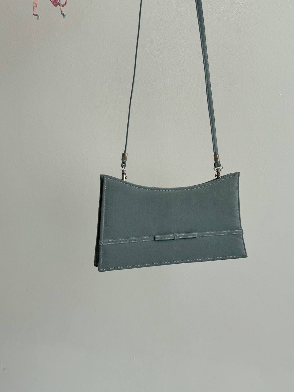 Vintage coquette bag with long strap