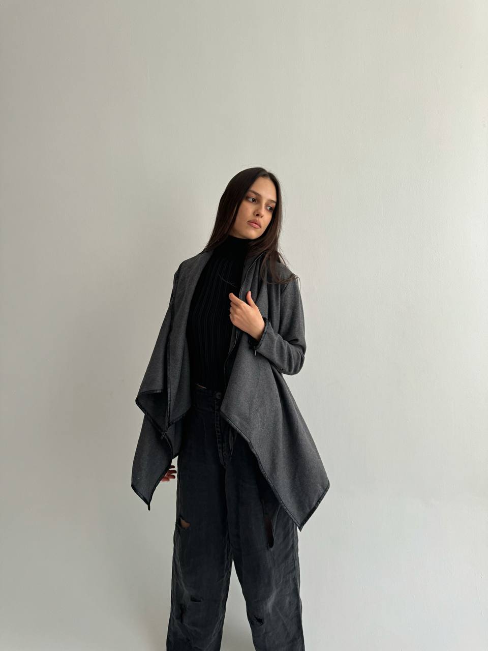 Vintage woollen avant garde jacket