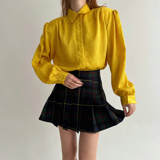 Vintage yellow blouse