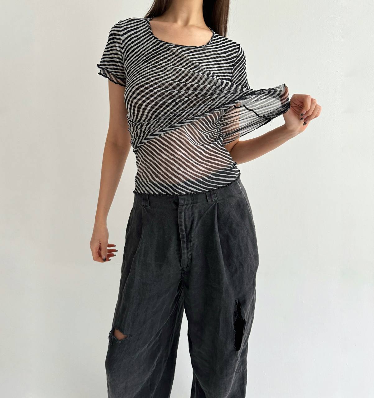 Kenzo mesh blouse