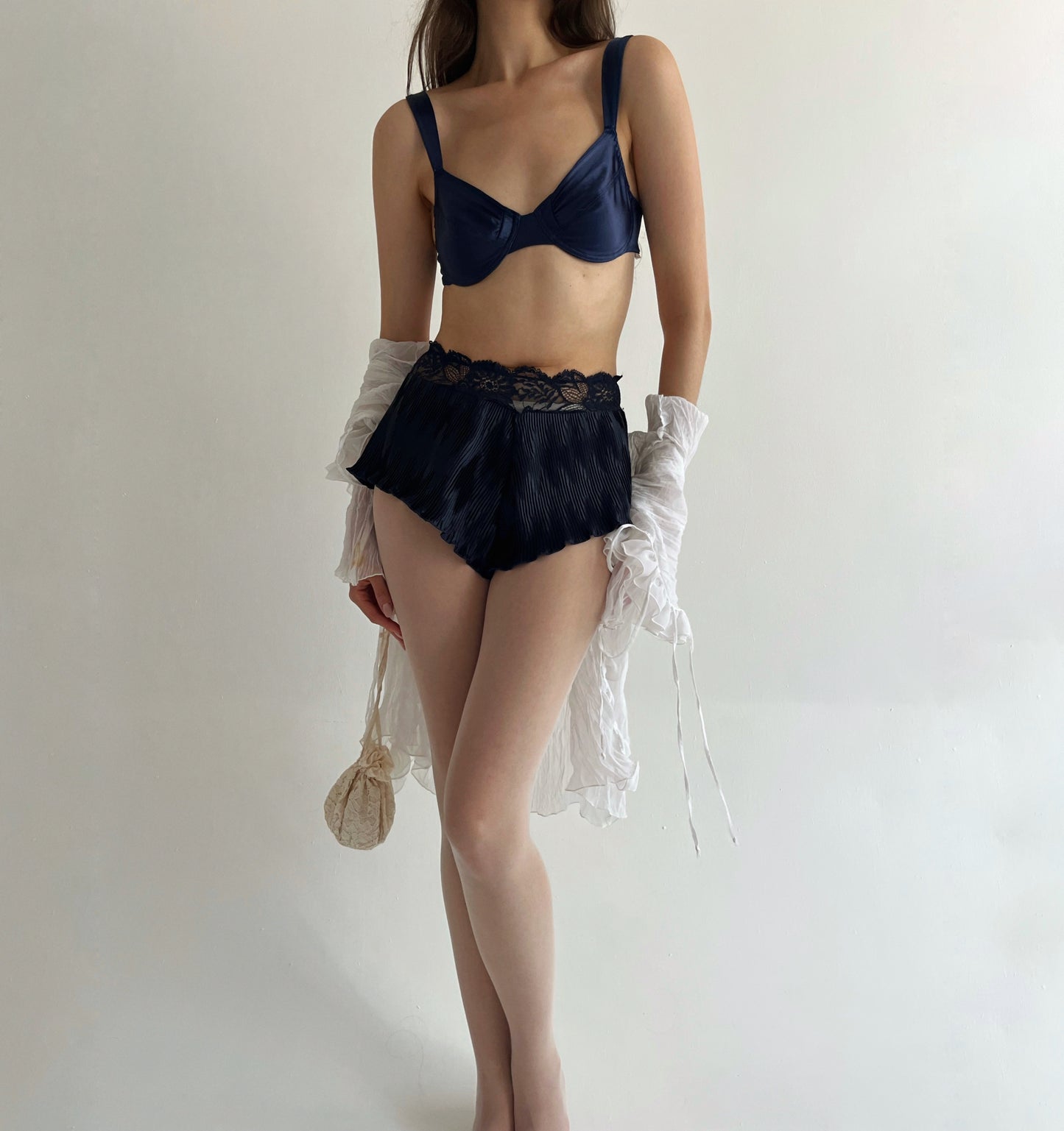 Vintage La Perla pleated shorts