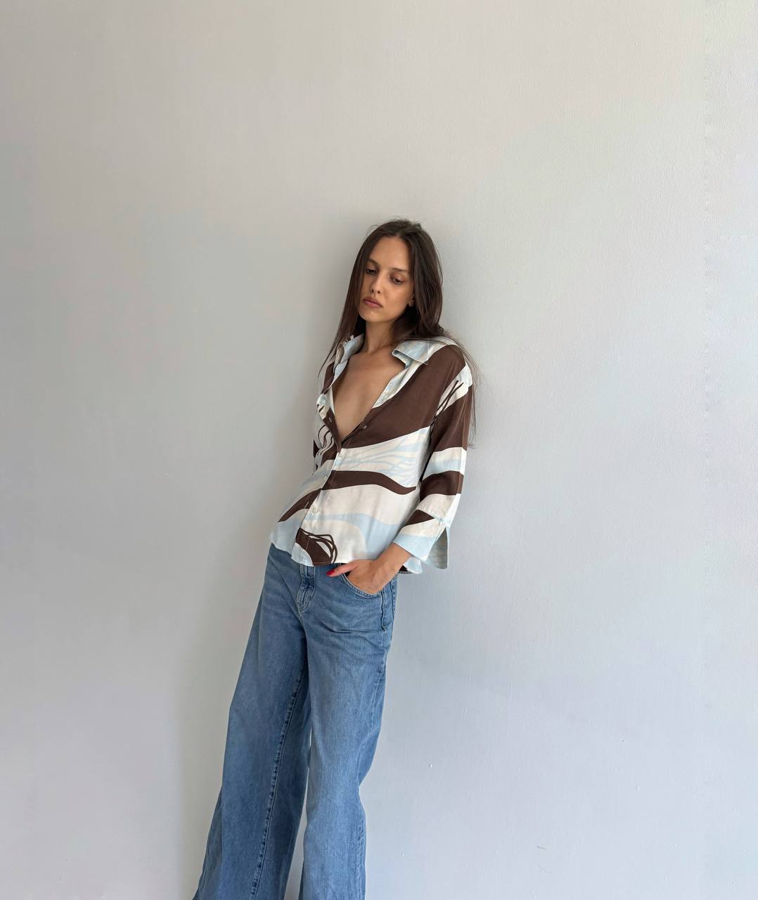 Vintage pure silk blouse