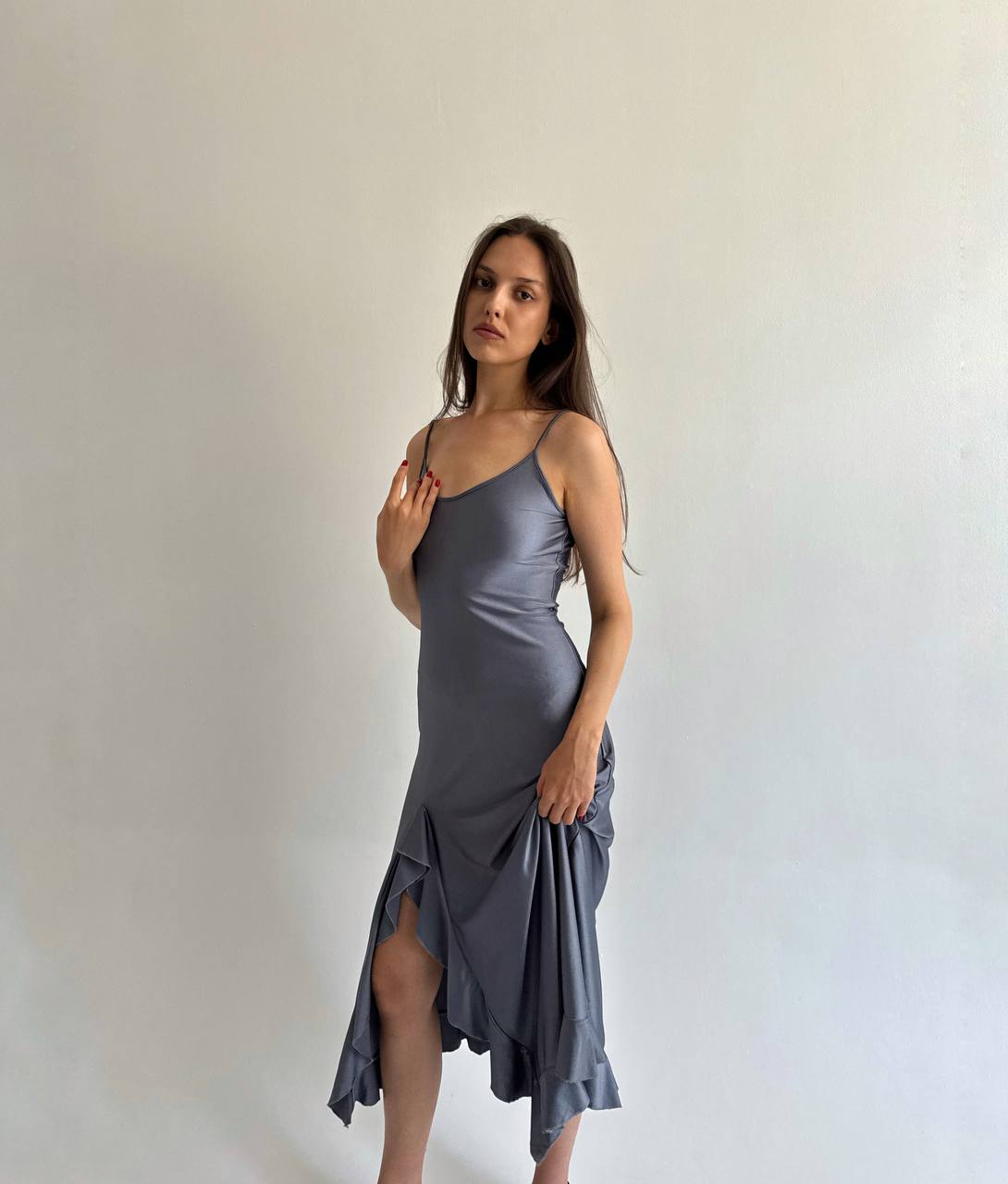 Vintage metallic dress