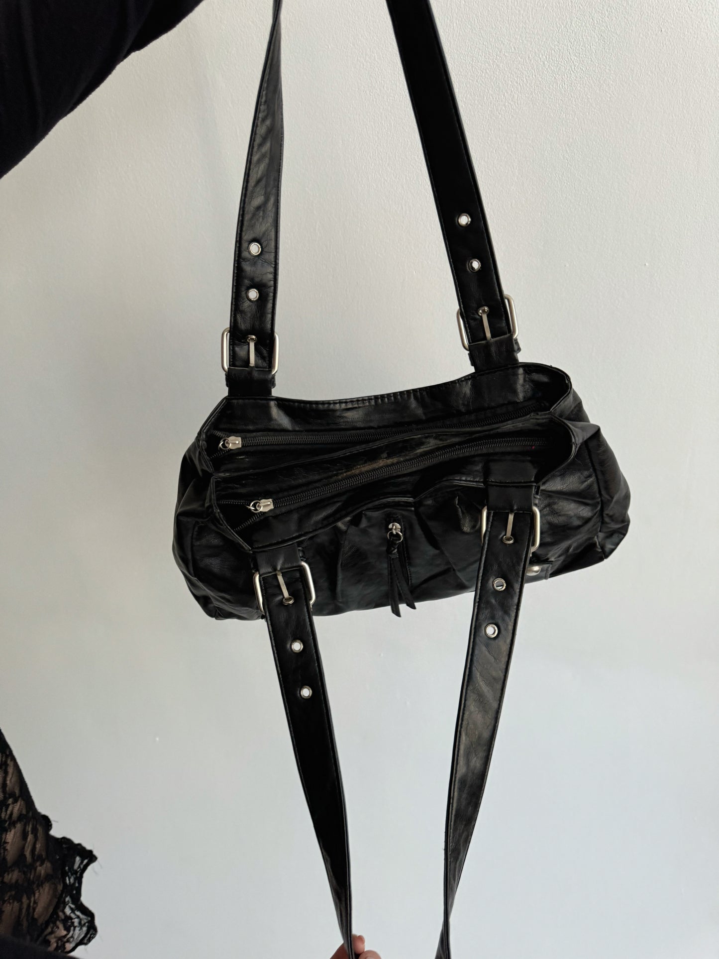 Vintage faux leather bag