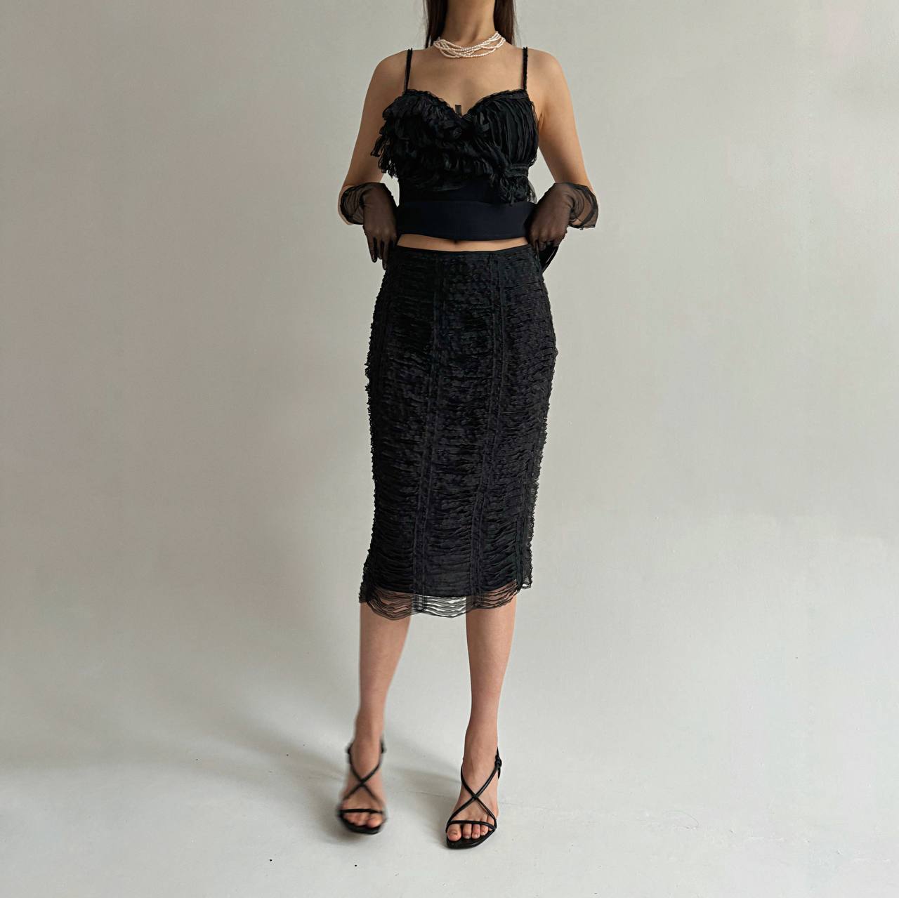 Vintage La Perla silk evening set