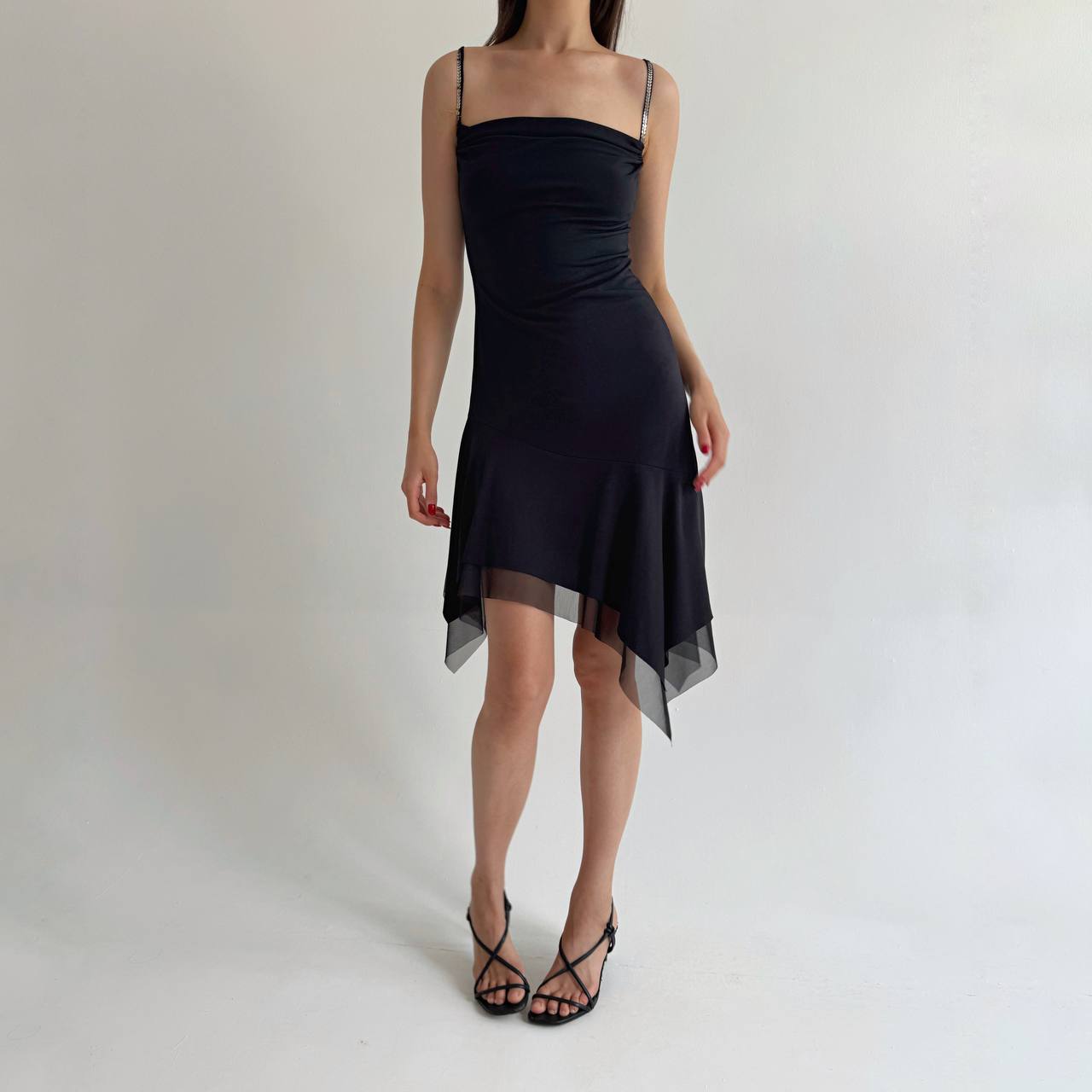 Vintage made In France butterfly dress