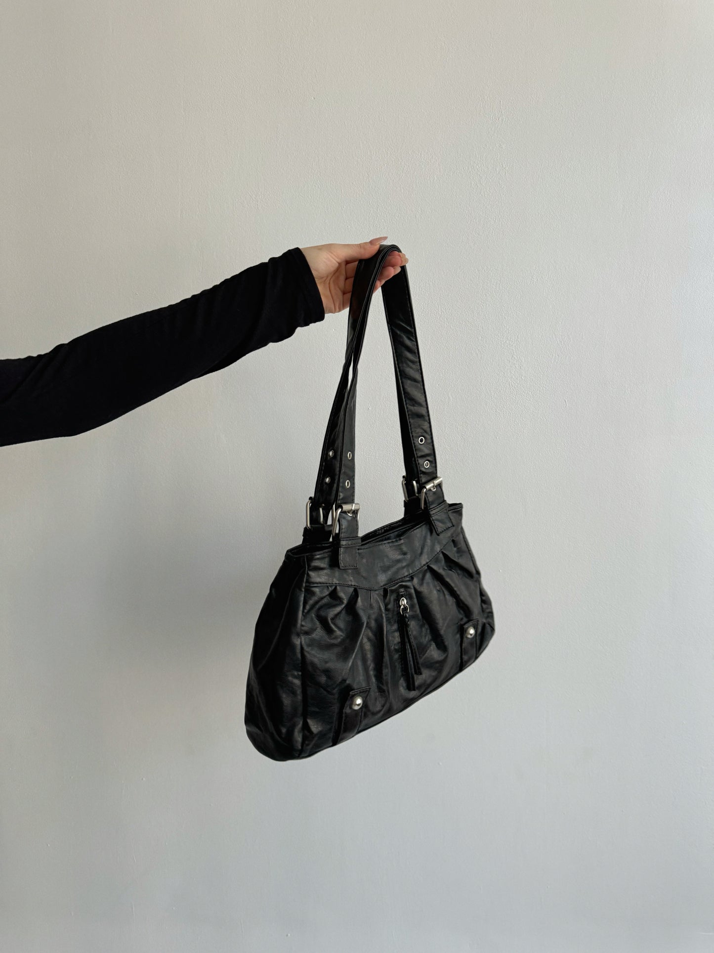 Vintage faux leather bag