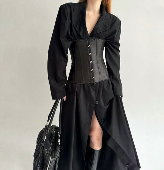 Vintage satin corset