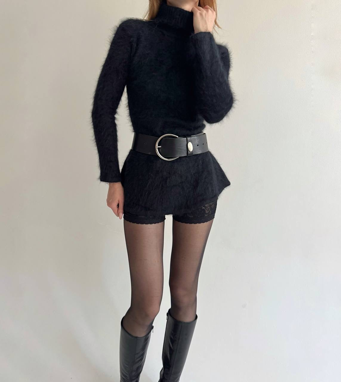 Vintage made in Japan fluffy sweater