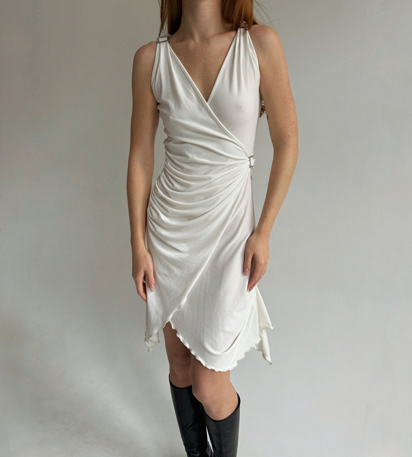 Vintage y2k white dress