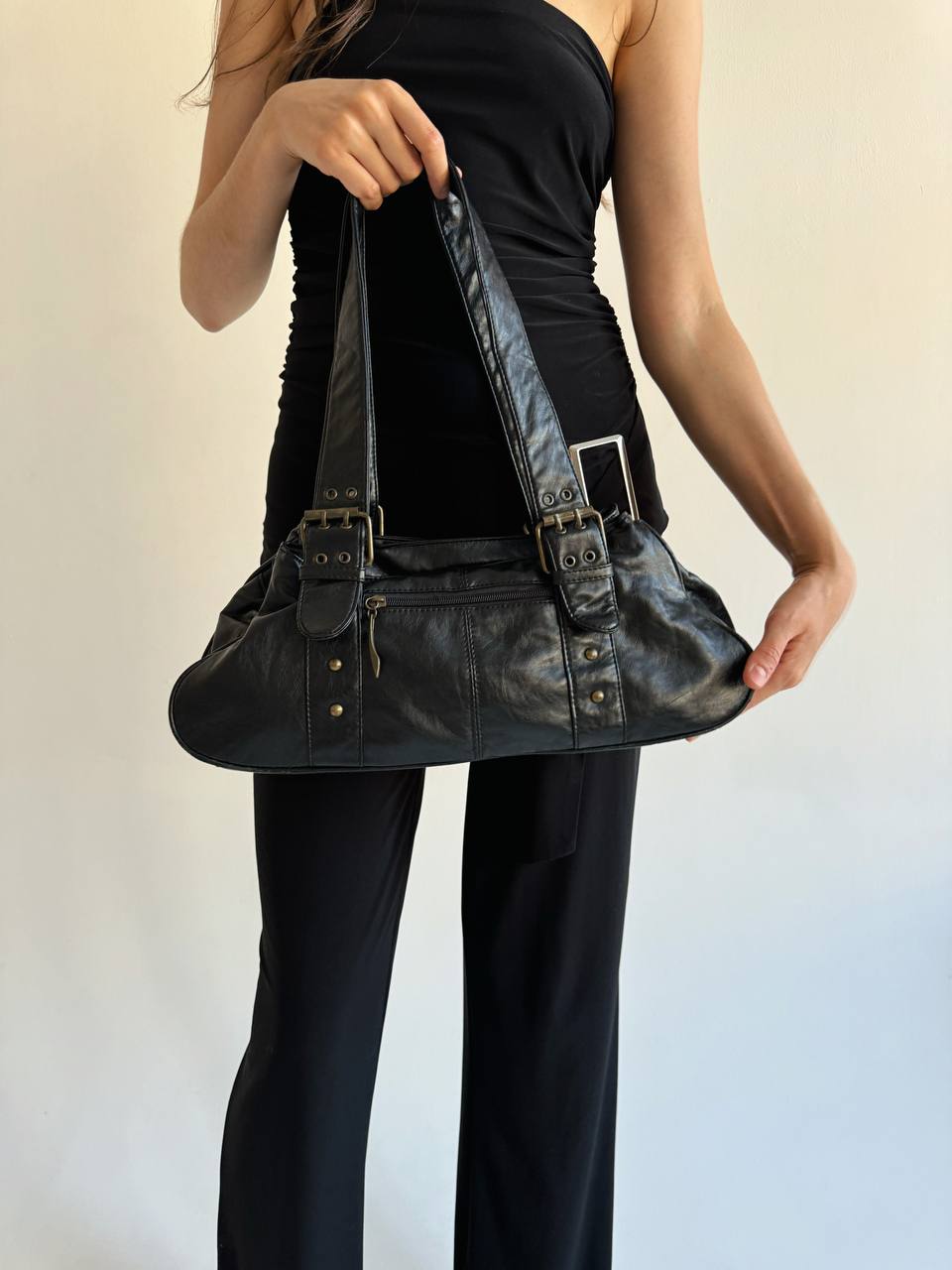 Vintage faux leather bag