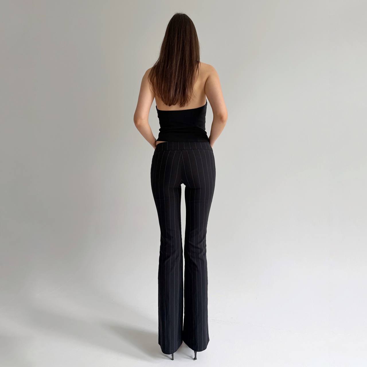 Vintage viscose office siren pants