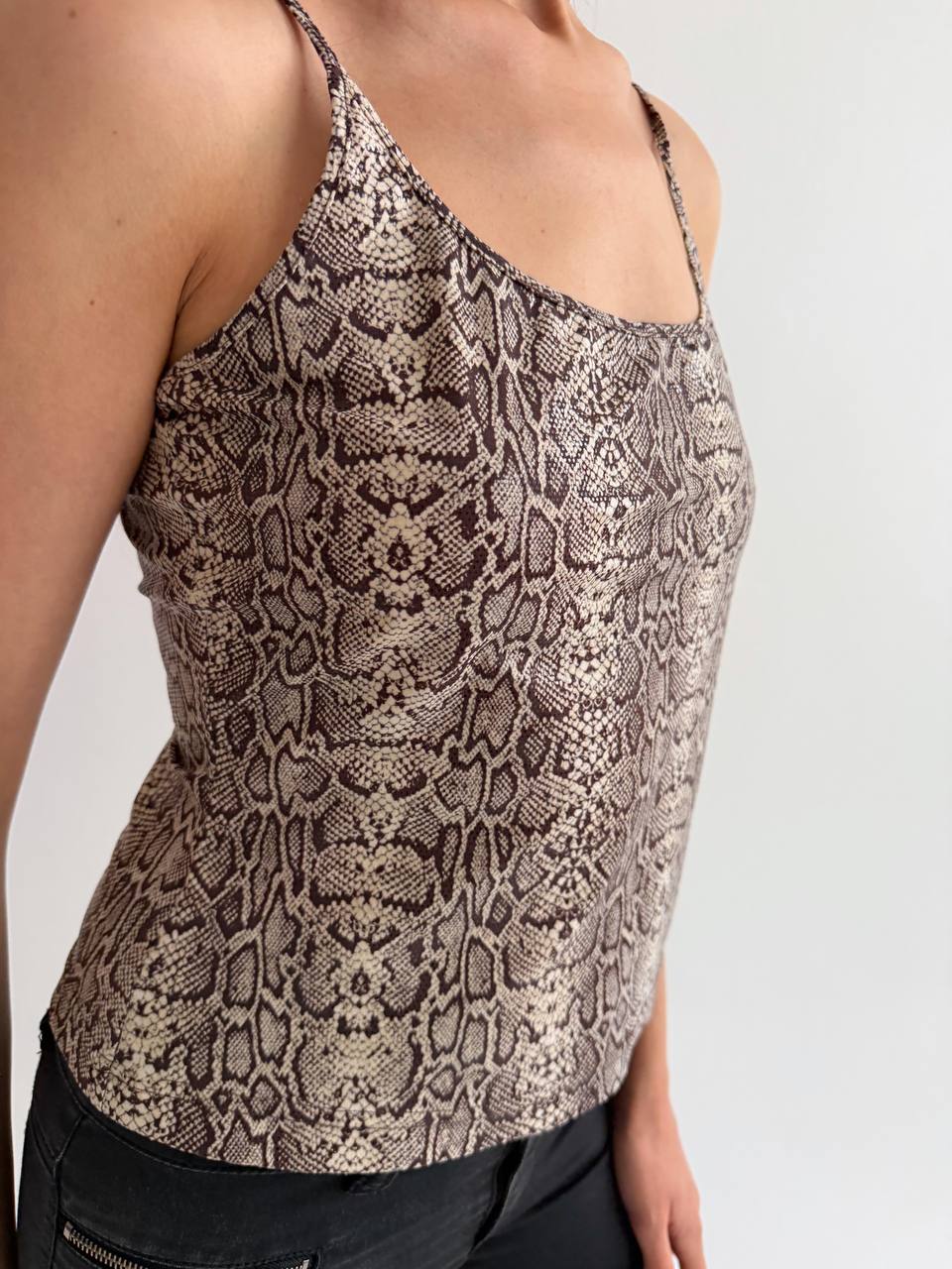 Vintage Gianfranco Ferre snake top