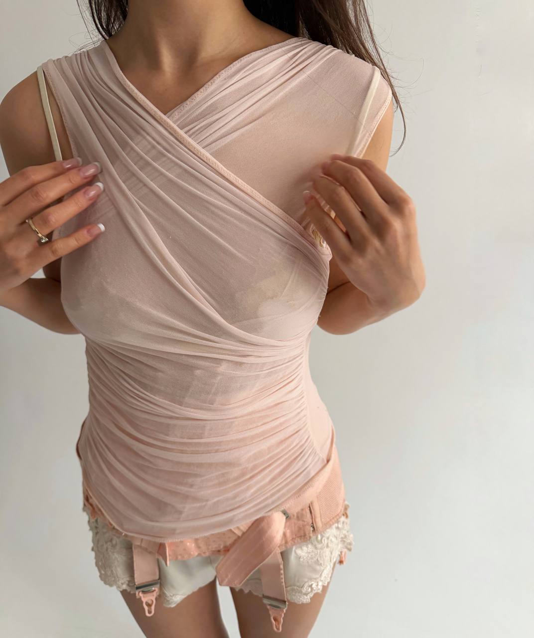 Vintage La Perla mesh top