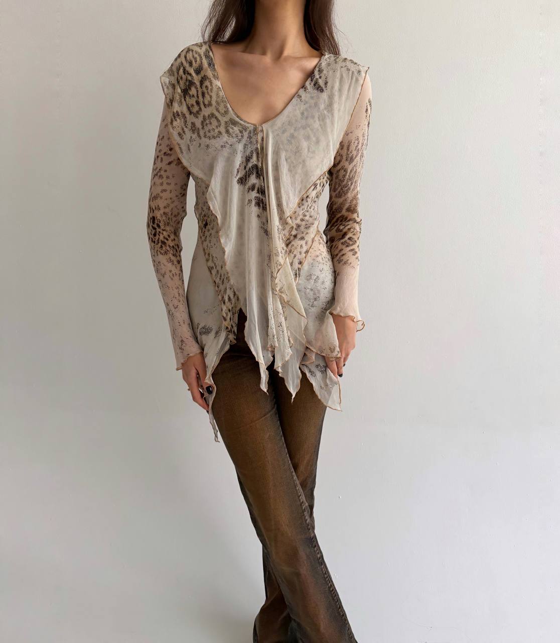 Vintage pure silk blouse