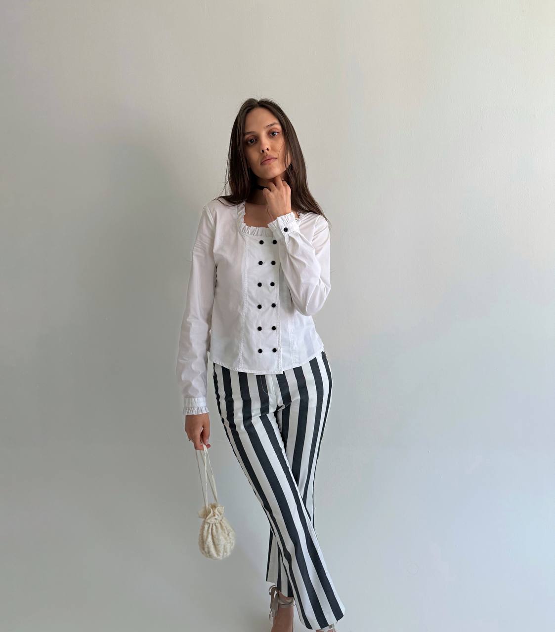 Moschino clowncore striped pants