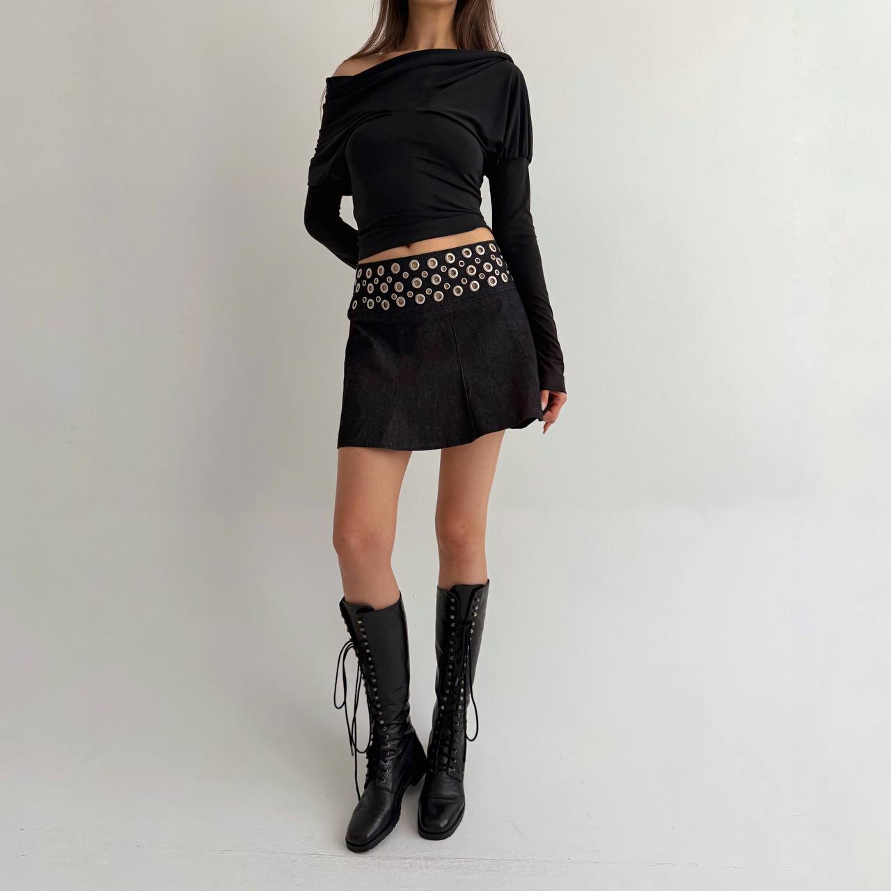 Vintage Blumarine denim skirt