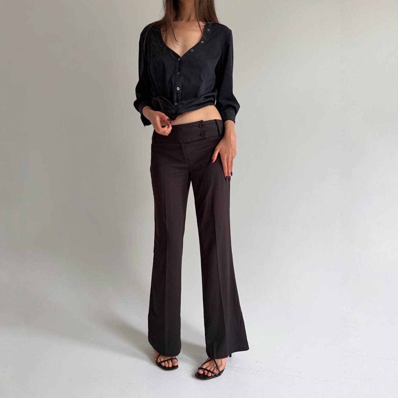 Vintage grey office siren pants