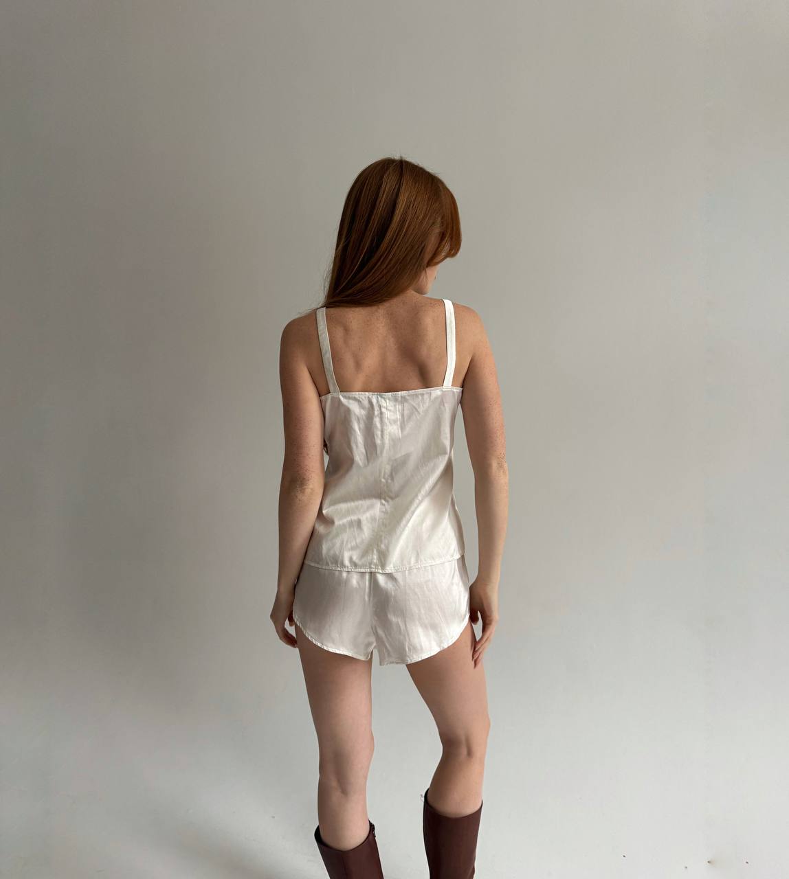 Vintage pure silk and cotton pyjamas