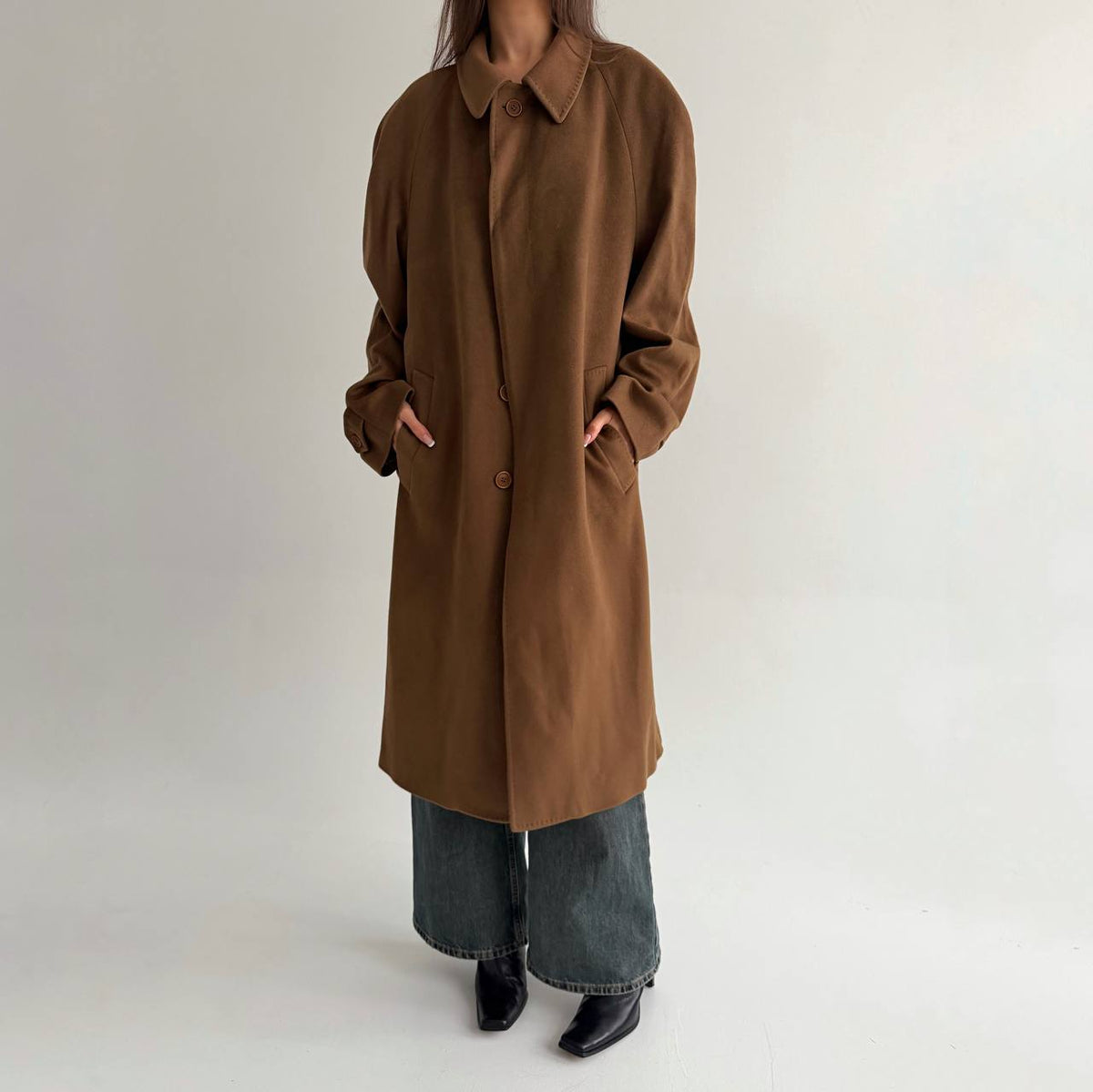 Vintage Loro Piana wool and cashmere coat