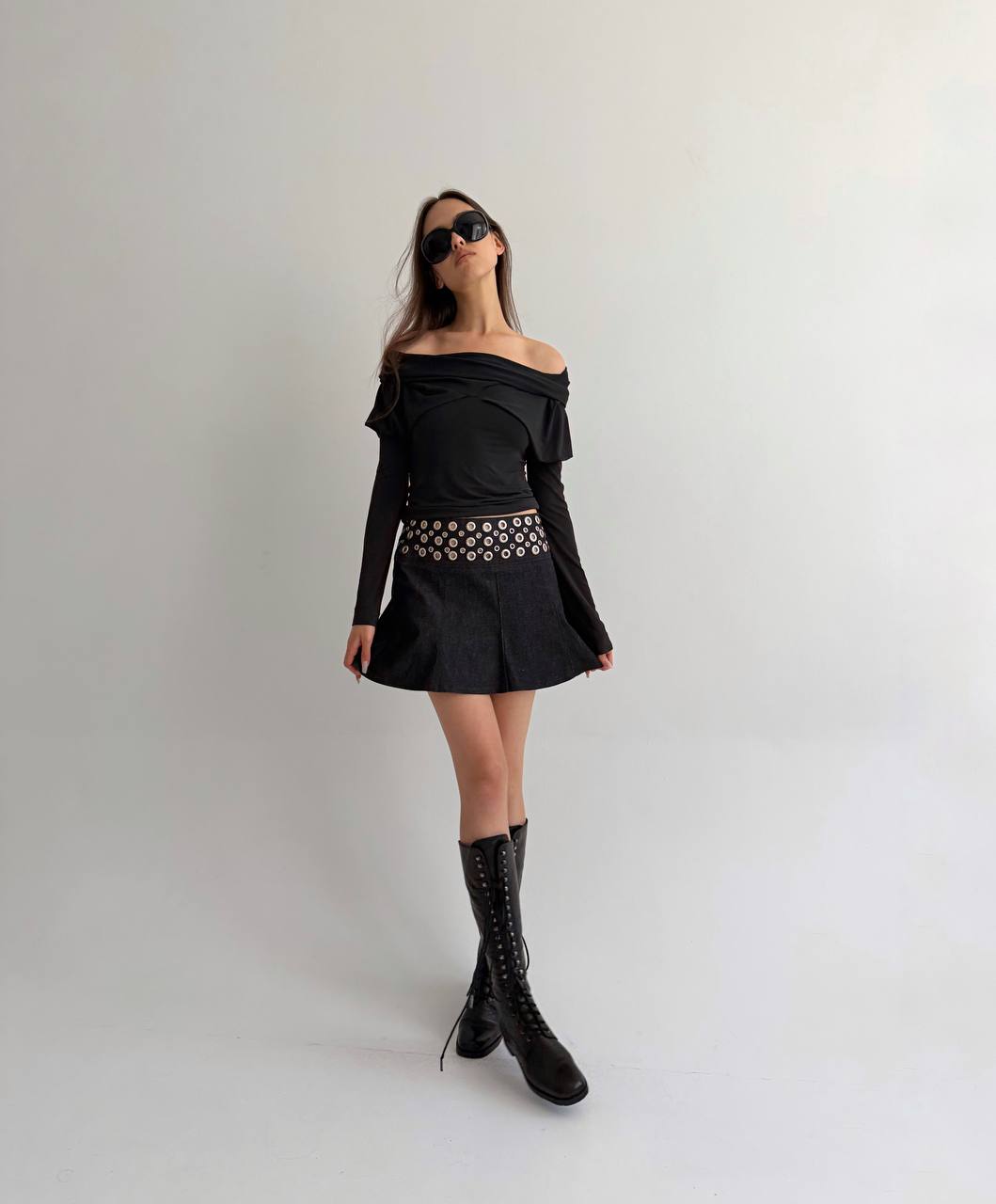 Vintage Blumarine denim skirt