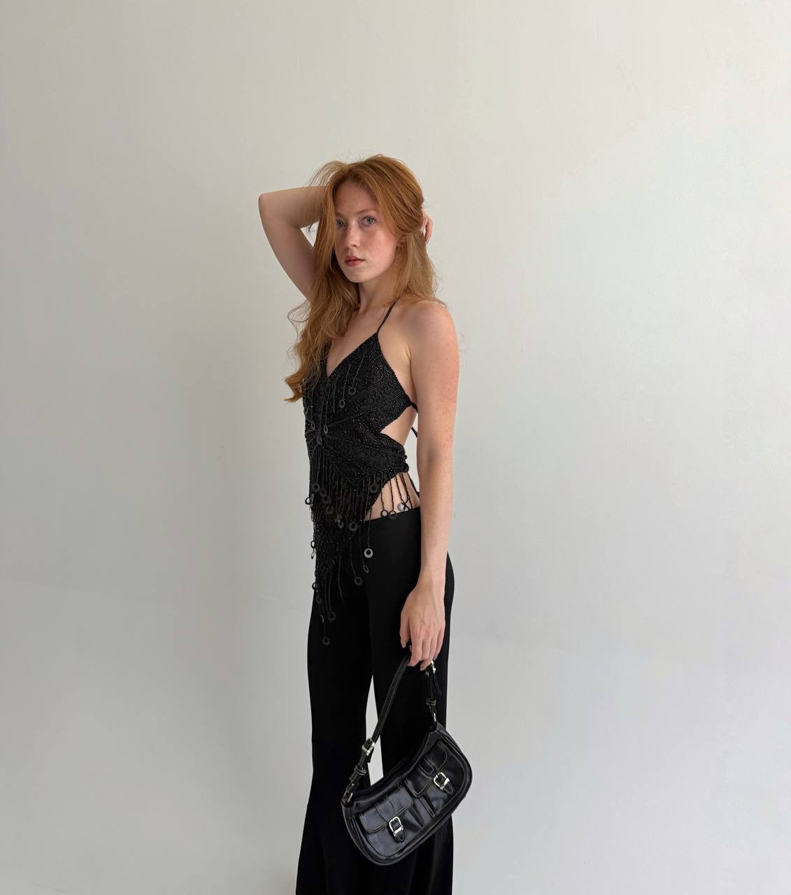 Vintage gorgeous beaded top