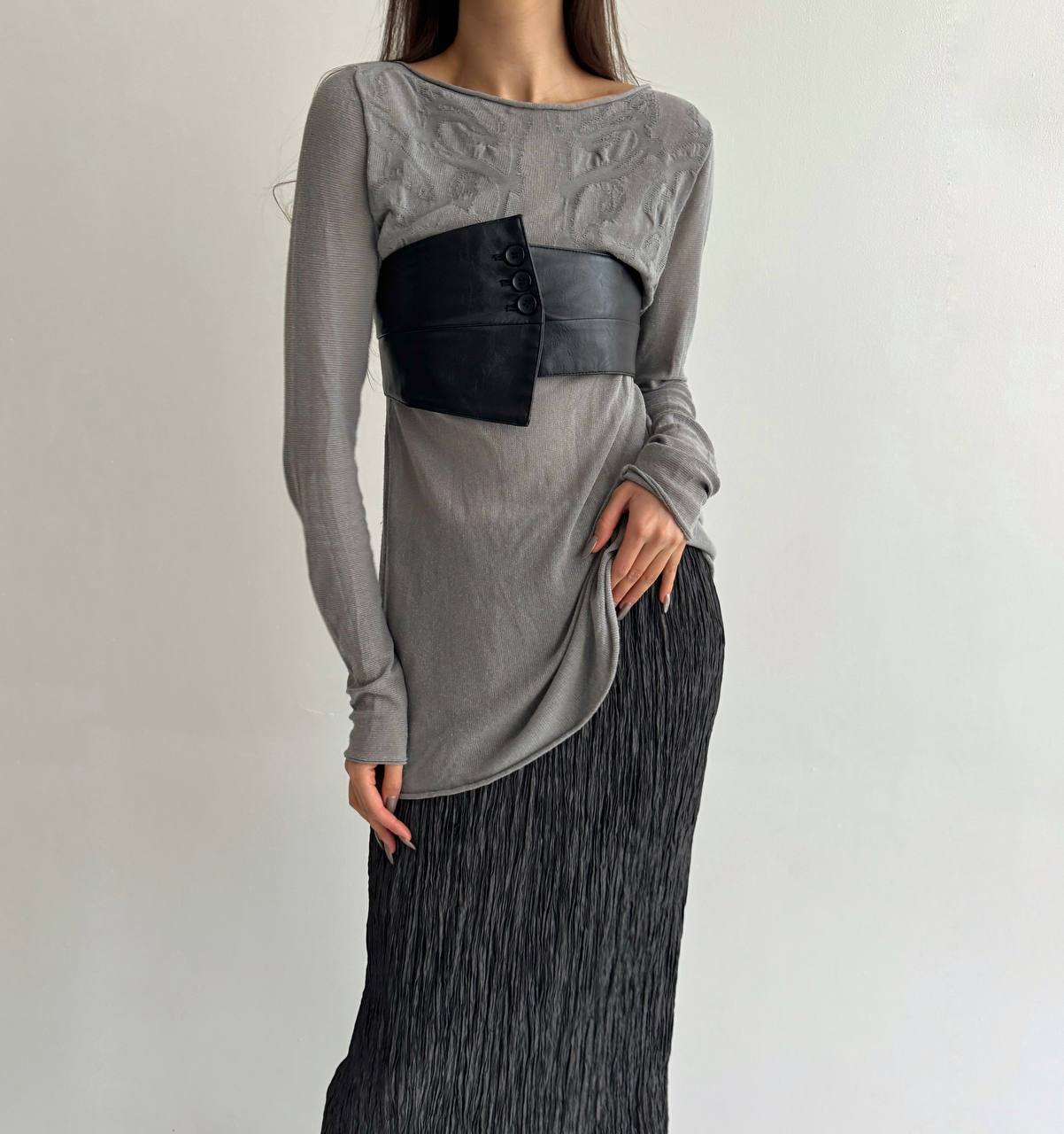 Vintage avant garde belt