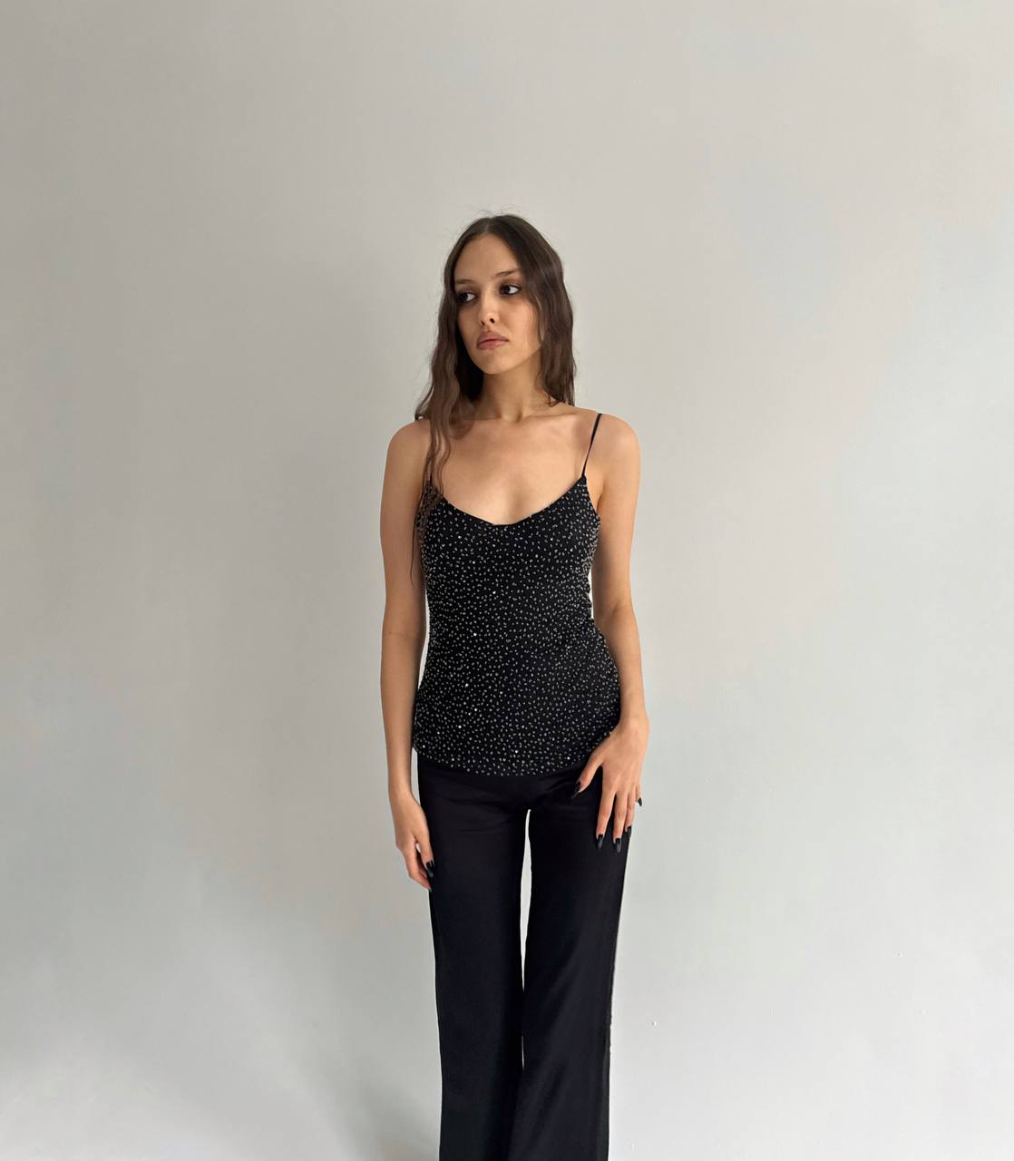 Vintage La Perla beaded top