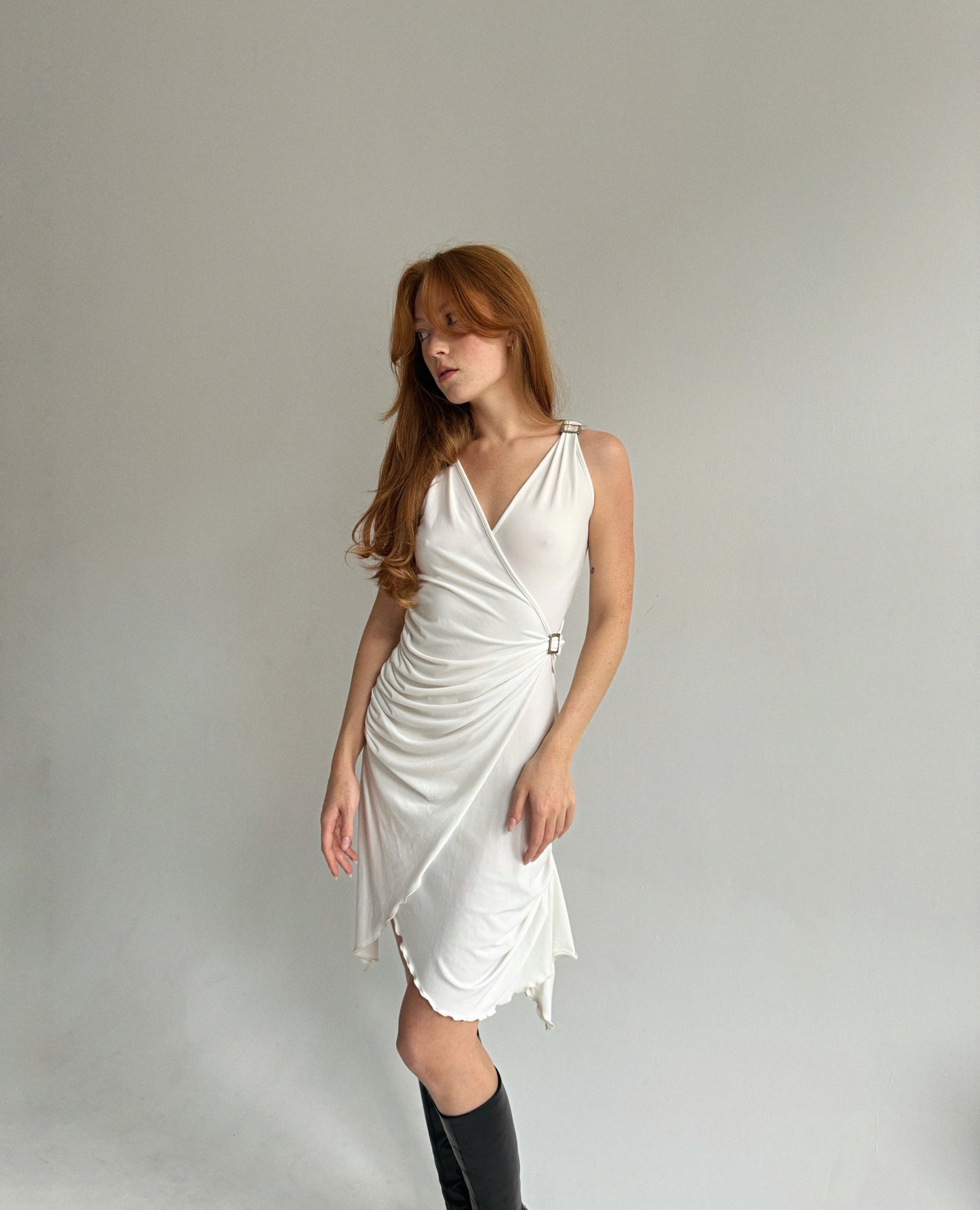 Vintage y2k white dress