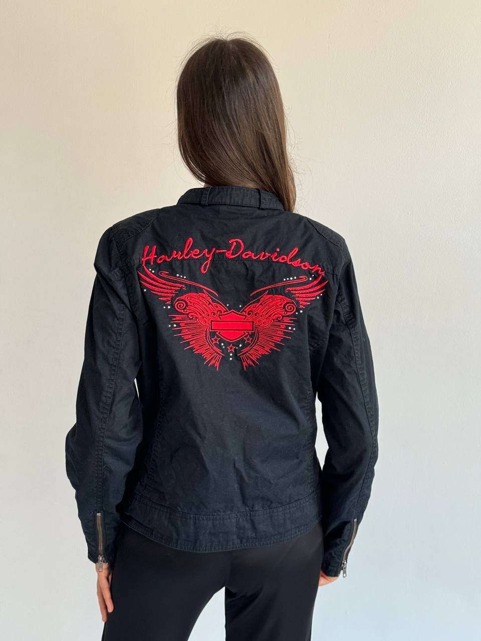 Vintage Harley Davidson cotton jacket