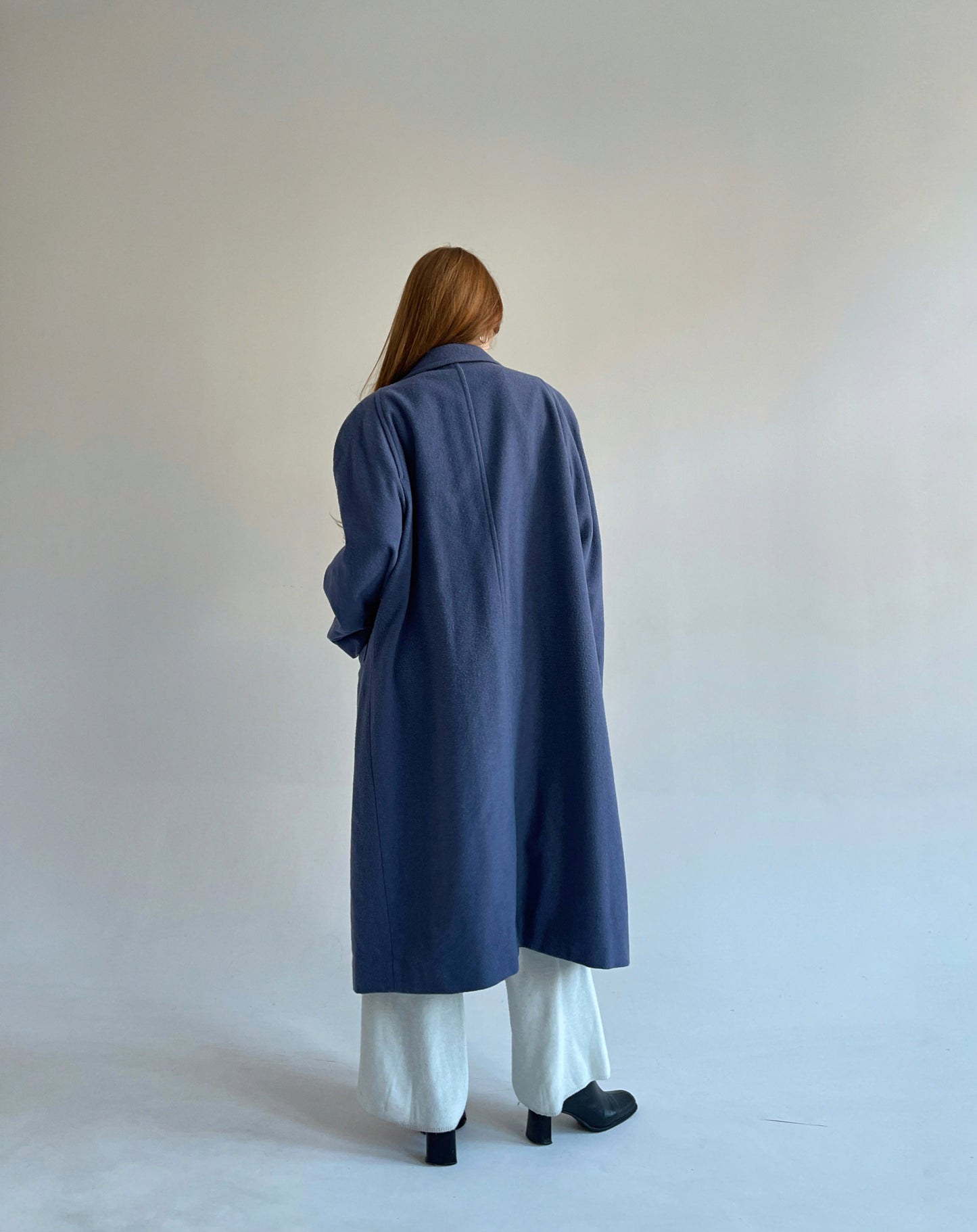 Vintage oversized 85% wool coat