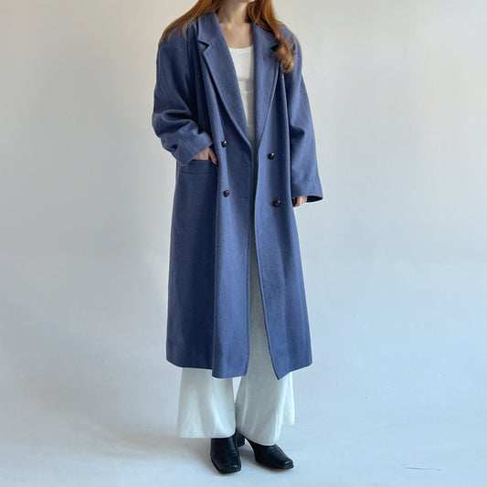 Vintage oversized 85% wool coat