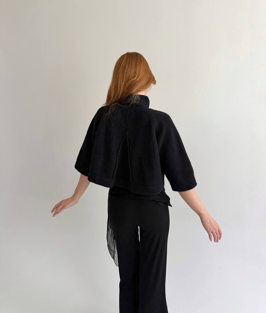 Vintage 70% lambswool 20% angora knitted cardigan