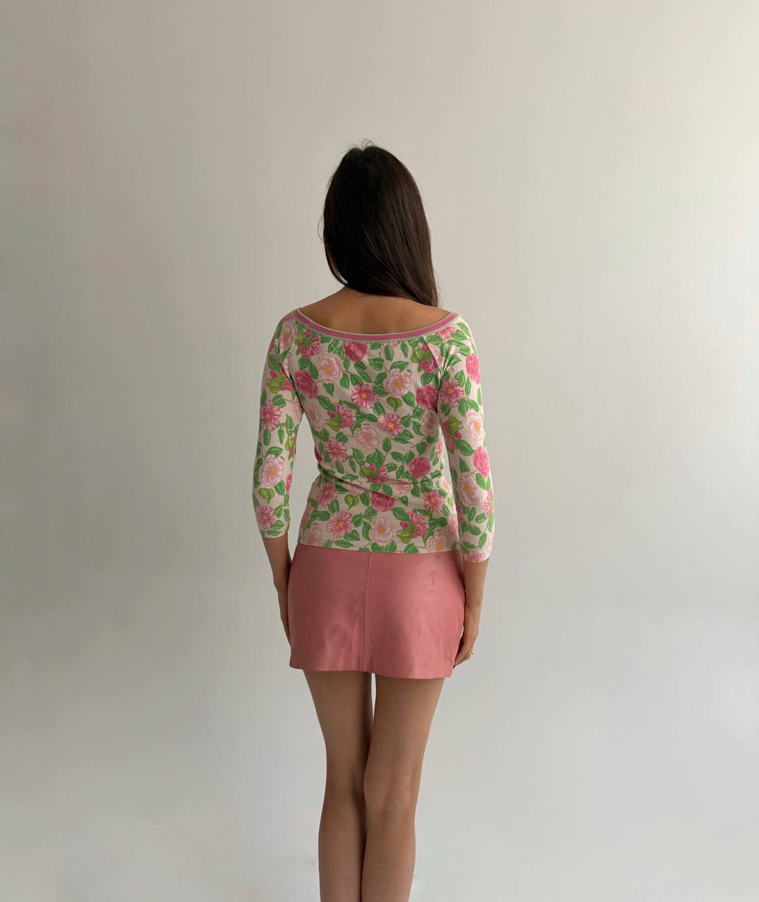 Vintage Blumarine flower blouse