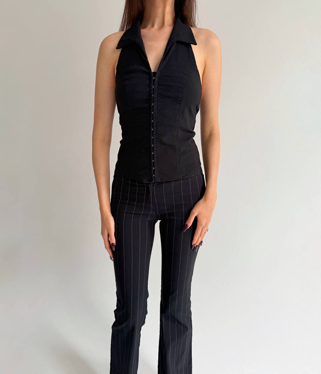 Vintage office siren vest top