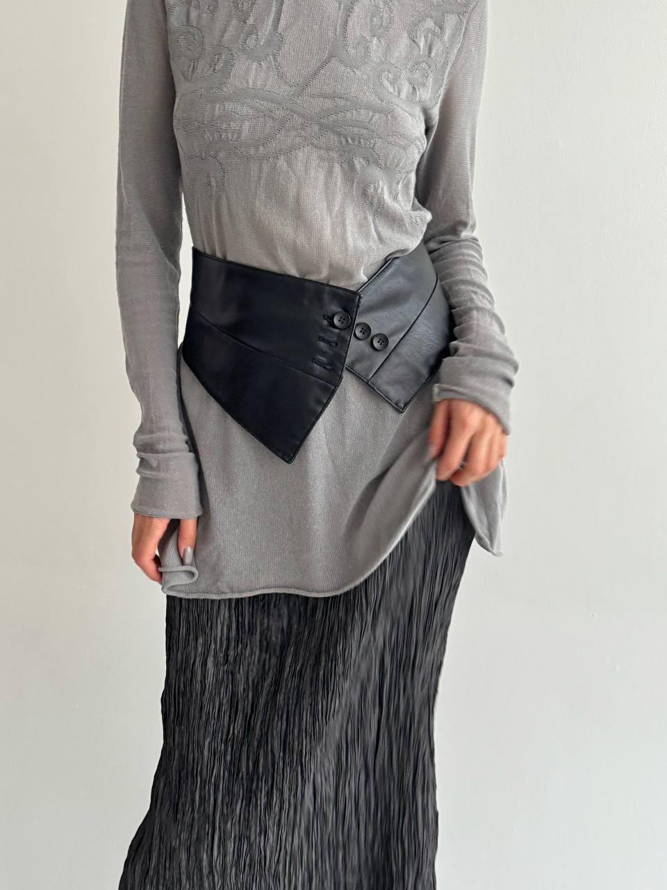 Vintage avant garde belt