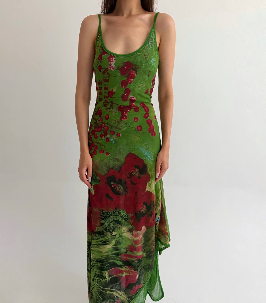 Save the Queen vintage mesh dress