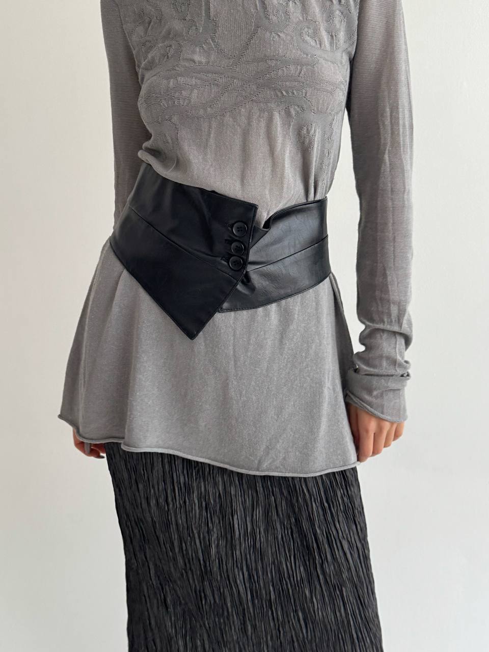 Vintage avant garde belt